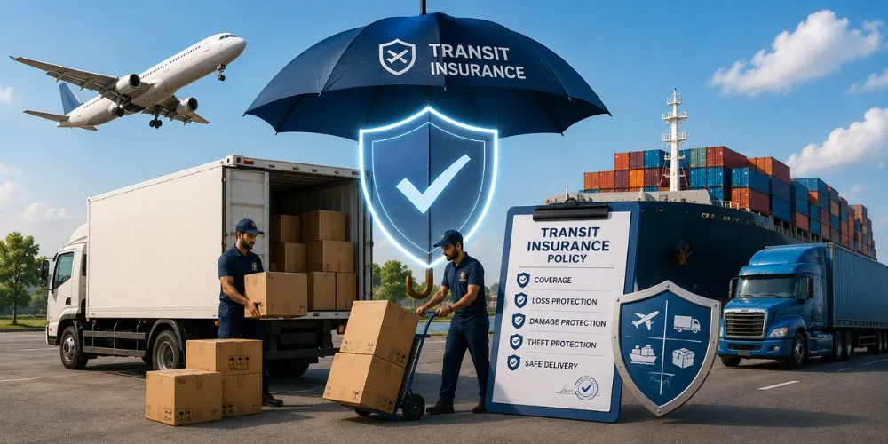 Transit Insurance services in Delhi NCR